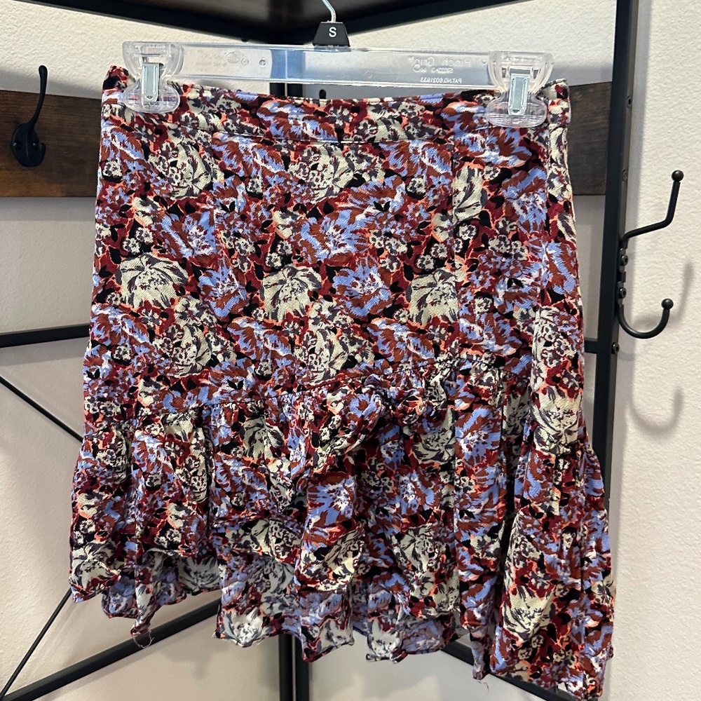Free People Patterned Skirt